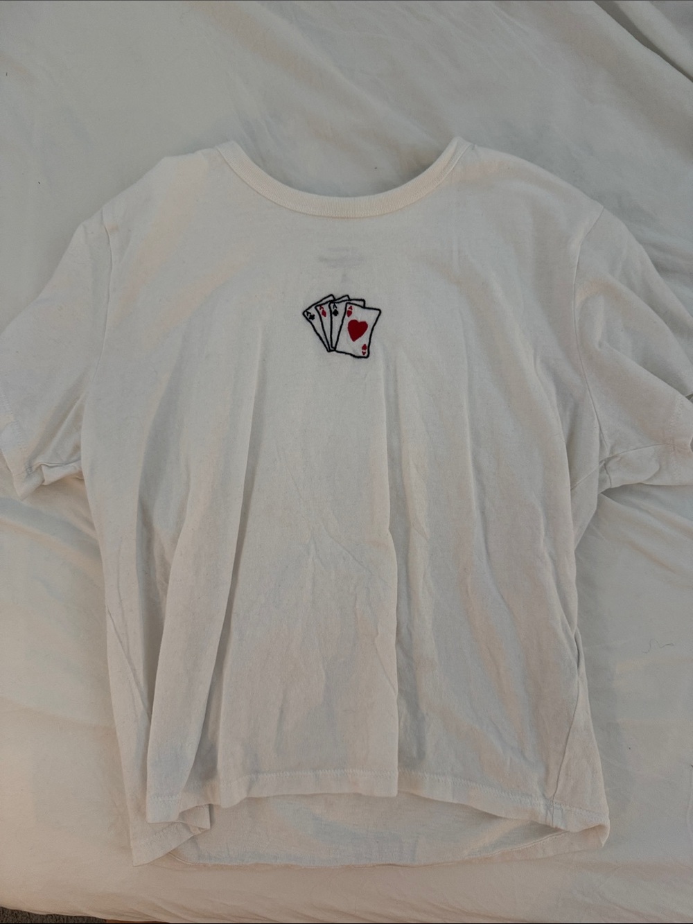 Abercrombie Baby Tee Playing Cards